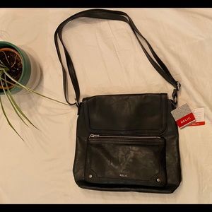 Black Relic Side Satchel